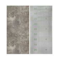 Самоклеящаяся виниловая плитка в рулоне серый мрамор 3000х600х2мм, цена за 1 шт. (СВП-1286)