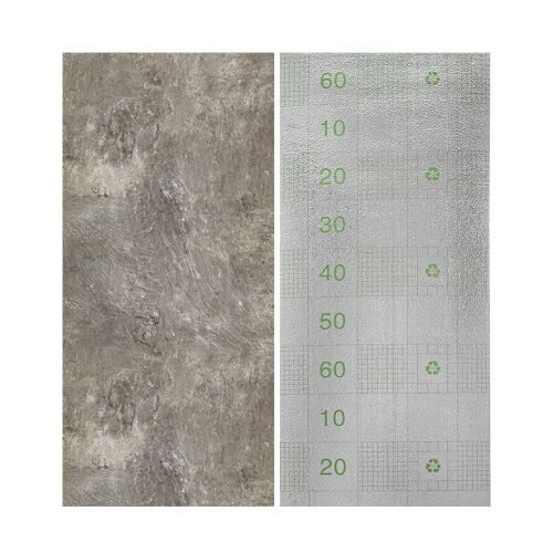 Самоклеящаяся виниловая плитка в рулоне серый мрамор 3000х600х2мм, цена за 1 шт. (СВП-1286)