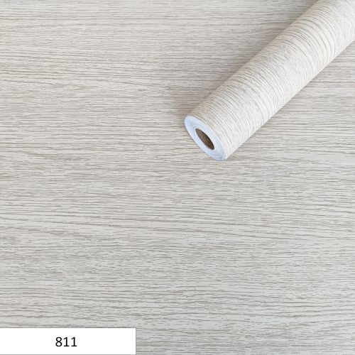 Самоклеющаяся пленка бежевое дерево 0,45х10м (811)