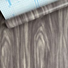 Самоклеющаяся пленка серо-коричневое дерево 0,45х10м (821)