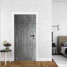 Самоклеющаяся пленка черно-серебряное дерево 0,45х10м (822)