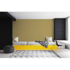 Самоклеющаяся декоративная панель золотой кирпич 700х770х5 мм