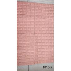 Самоклеющаяся декоративная панель розовый кирпич 700х770х5 мм