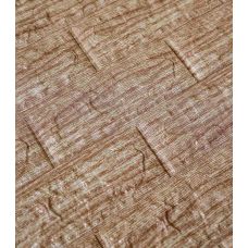 Самоклеющаяся декоративная 3D панель серая полоска 700х770х5 мм