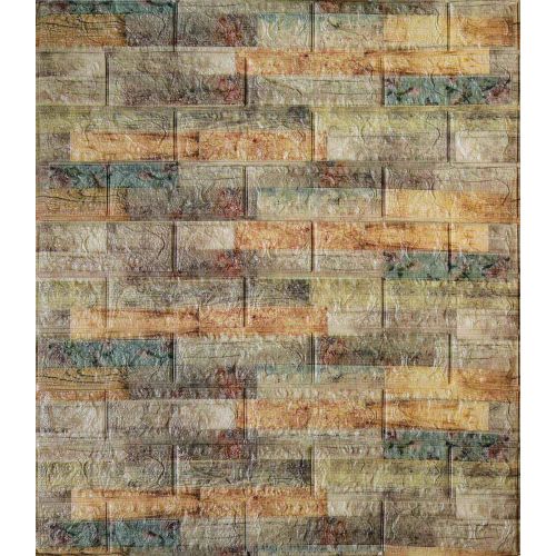 Самоклеющаяся декоративная 3D панель скандинавия 700x770x5 мм