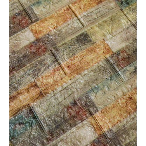 Самоклеющаяся декоративная 3D панель скандинавия 700x770x5 мм