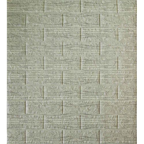 Самоклеющаяся декоративная 3D панель полоска графит 700x770x5 мм