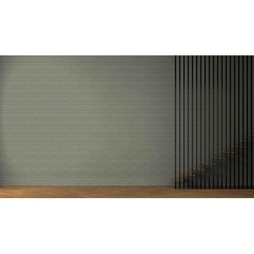 Самоклеющаяся декоративная 3D панель полоска графит 700x770x5 мм