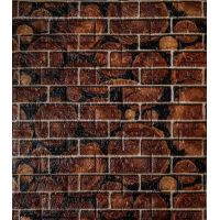 Самоклеющаяся декоративная 3D панель дерево модерн 700х770х5 мм