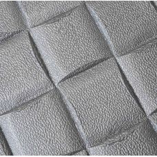 Самоклеющаяся декоративная 3D панель графит лоза 700х700х5 мм