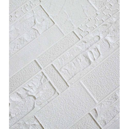 Самоклеющаяся декоративная 3D панель Египет белый 700x700x5 мм