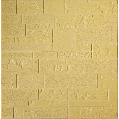 Самоклеющаяся декоративная 3D панель Египет беж 700x700x5 мм
