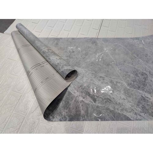 3D Самоклеющаяся фольга мрамор серый 0.6 * 10 м