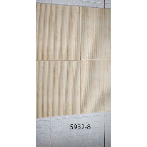 Самоклеющаяся декоративная 3D панель под бамбук розовое дерево 700x700x8 мм