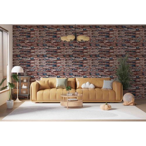 Самоклеющаяся декоративная 3D панель кладка бриз 700x770x5 мм