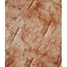 Самоклеющаяся декоративная 3D панель красный мрамор 700х770х5 мм