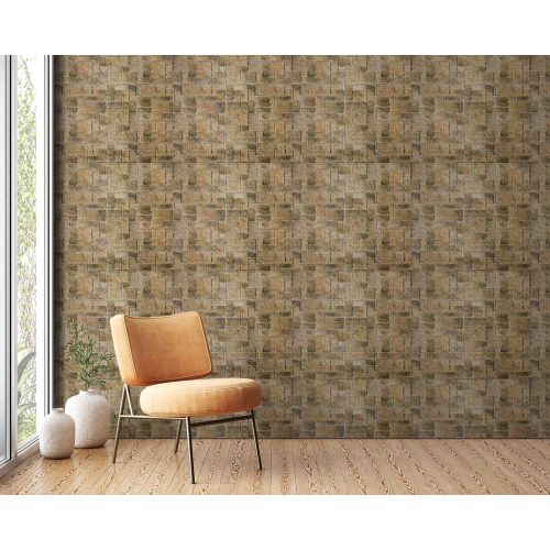 Самоклеющаяся декоративная 3D панель кирпич пустыня 700x770x5 мм