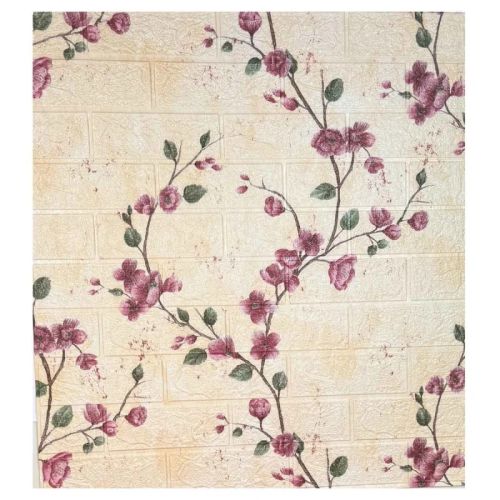 Самоклеющаяся декоративная 3D панель Сакура 700x770x3 мм