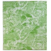 Самоклеющаяся декоративная 3D панель салатовый мармур 700x770x3 мм