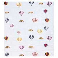 Самоклеющаяся декоративная 3D панель воздушные шары 700x770x3 мм