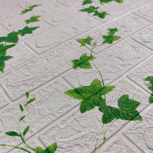 Самоклеющаяся декоративная 3D панель виноград 700x770x5 мм