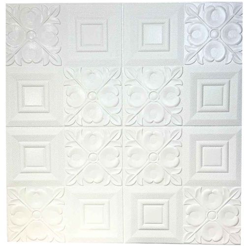 Самоклеющаяся декоративная 3D панель Абердин 700x700x5 мм