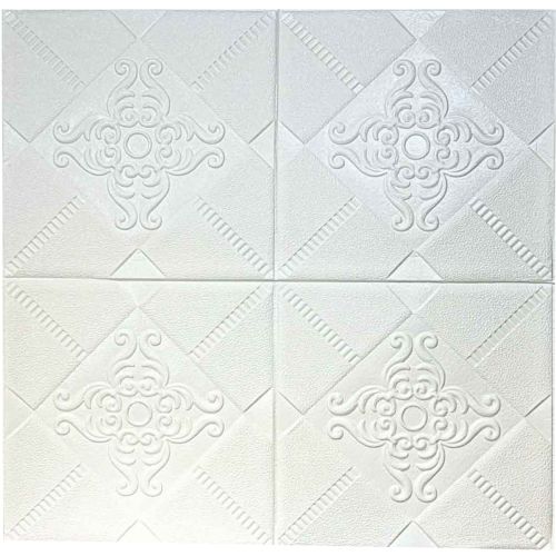 Самоклеющаяся декоративная 3D панель Глазго 700x700x5 мм