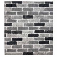 Самоклеющаяся декоративная 3D панель оттенки серого 700x770x3 мм