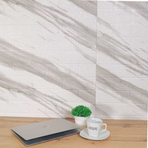 Самоклеющаяся декоративная 3D панель мрамор pira 700x770x3 мм