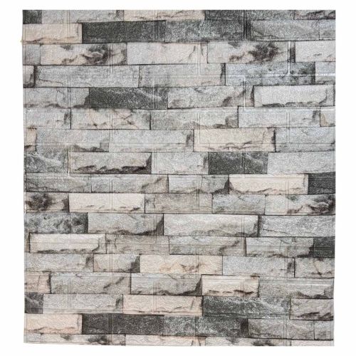 Самоклеющаяся декоративная 3D панель плитка Таллинн 700x770x3 мм