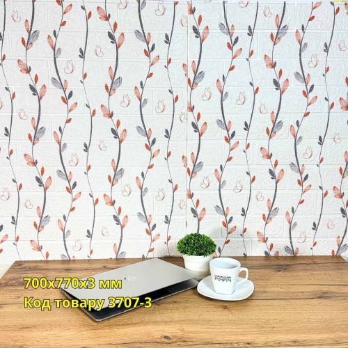 Самоклеющаяся декоративная 3D панель дача 700x770x3 мм