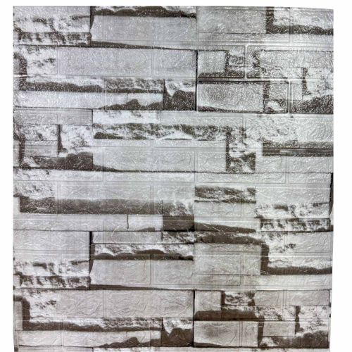 Самоклеющаяся декоративная 3D панель камень-весна 700x770x3 мм