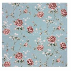 Самоклеющаяся декоративная 3D панель роза голубая 680x680x4 мм