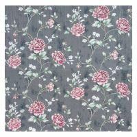 Самоклеющаяся декоративная 3D панель роза серая 680x680x4 мм