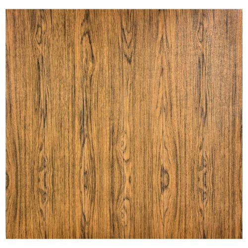 Самоклеющаяся декоративная 3D панель дерево Венге 700x700x3 мм