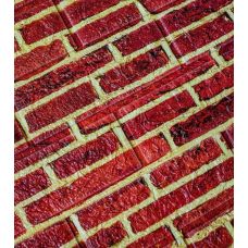 Самоклеющаяся декоративная 3D панель мини кирпич 700x770x5 мм