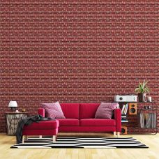 Самоклеющаяся декоративная 3D панель мини кирпич 700x770x5 мм