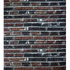 Самоклеющаяся декоративная 3D панель лофт комби 700x770x5 мм