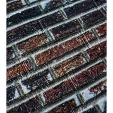 Самоклеющаяся декоративная 3D панель лофт комби 700x770x5 мм