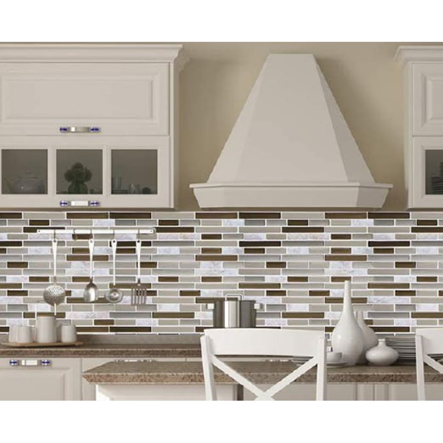 Самоклеящаяся эпоксидная плитка мозаика Андорра 305x305 мм