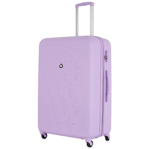 Чемодан Semi Line 28" (L) ABS-пластик расширительный клапан Светло-фиолетовый