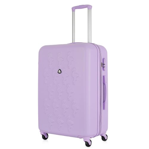 Чемодан Semi Line 24" (M) ABS-пластик расширительный клапан Светло-фиолетовый