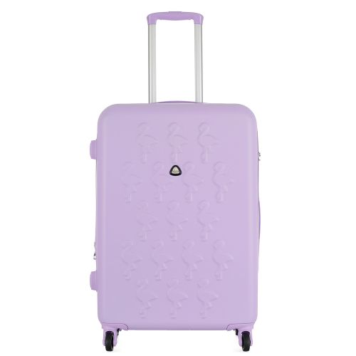 Чемодан Semi Line 24" (M) ABS-пластик расширительный клапан Светло-фиолетовый