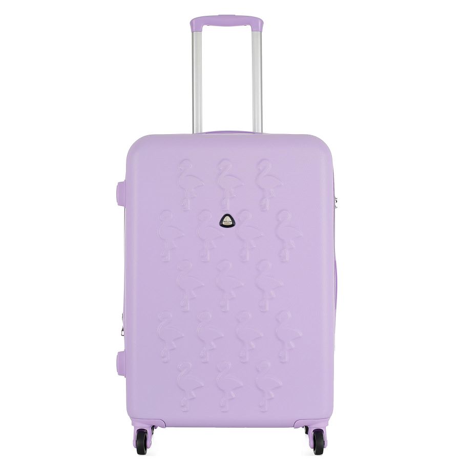 Чемодан Semi Line 24&amp;amp;amp;amp;amp;amp;amp;amp;amp;amp;amp;amp;quot; (M) ABS-пластик расширительный клапан Светло-фиолетовый
