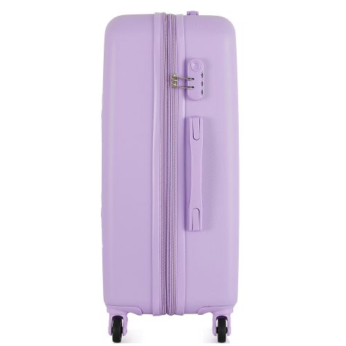 Чемодан Semi Line 24" (M) ABS-пластик расширительный клапан Светло-фиолетовый