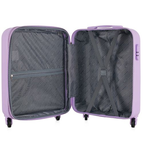 Чемодан Semi Line 20" (S) светло-фиолетовый (T5926-1)