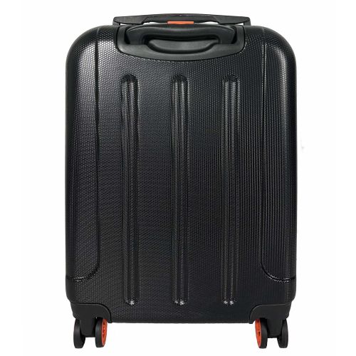 Чемодан маленький Semi Line T5734-1 20 дюймов ABS/полиэстер 55×38,5×22 см Черный/Оранжевый