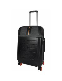 Чемодан средний Semi Line T5734-2 24 дюйма ABS/полиэстер 67×45×25 см Черный/Оранжевый