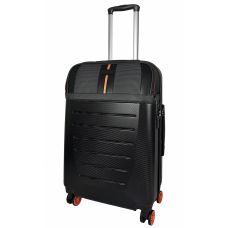 Чемодан средний Semi Line T5734-2 24 дюйма ABS/полиэстер 67×45×25 см Черный/Оранжевый