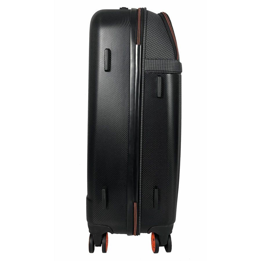 Чемодан средний Semi Line T5734-2 24 дюйма ABS/полиэстер 67×45×25 см Черный/Оранжевый